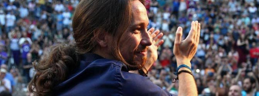 Pablo Iglesias ofrecerá un mitin  esta tarde en la plaza de Amboage