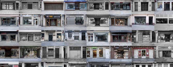 La arquitecta y fotógrafa Ana Amado retrata la realidad comercial del centro histórico de Ferrol