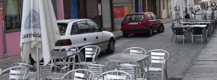 Las terrazas de las calles Magdalena, María y Pardo Bajo vuelven para quedarse