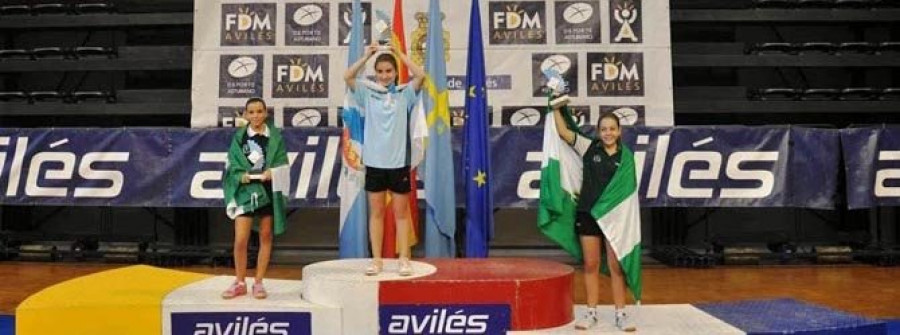 Canay, Martín y Otero, plata con Galicia en Avilés