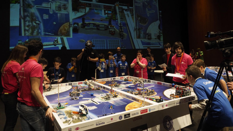 La fase gallega de la First Lego League reunirá en Ferrol a un total de 50 equipos