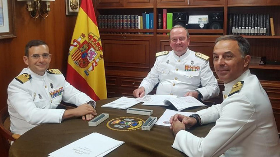 El “Arnomendi” regresa a Ferrol tras tres meses de despliegue