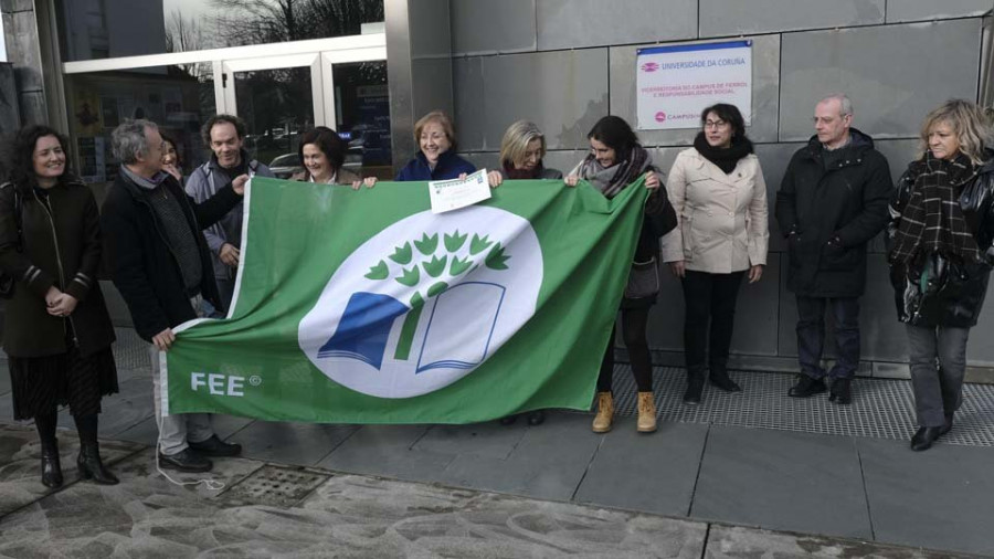 A Bandeira Verde ondea xa no Campus