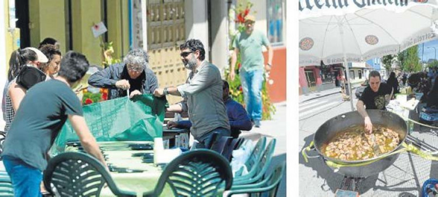 Canido despediu cun xantar na rúa  a participativa edición dos Maios