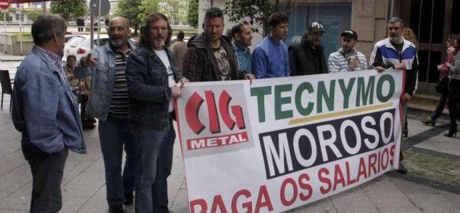 Nuevo "escrache" a la puerta del mayor accionista de Tecnymo