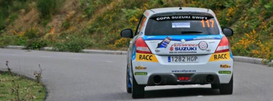Rico y Martínez, terceros en la Copa Suzuki Swift en el Príncipe de Asturias