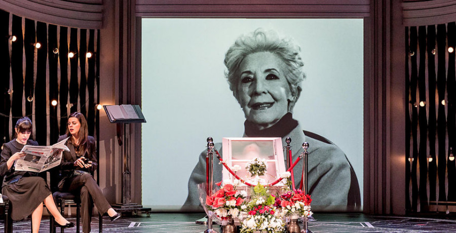 La actriz Concha Velasco se sube mañana al escenario del Pazo con la obra “El Funeral”