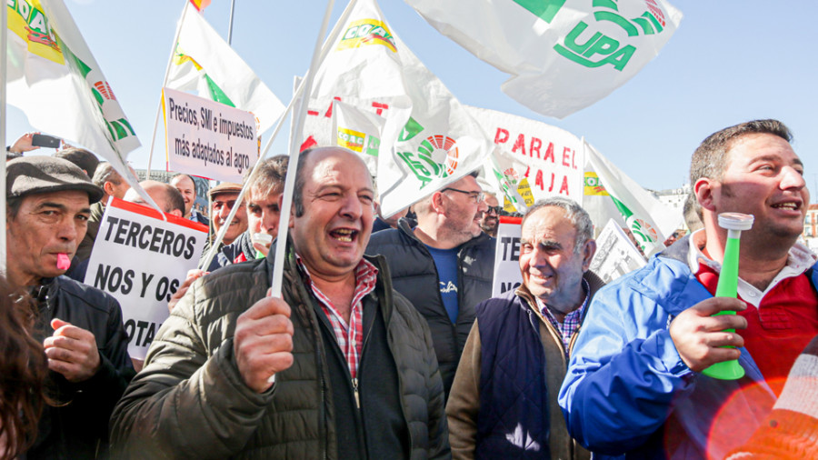 Los agricultores denuncian en Madrid la inestabilidad del sector