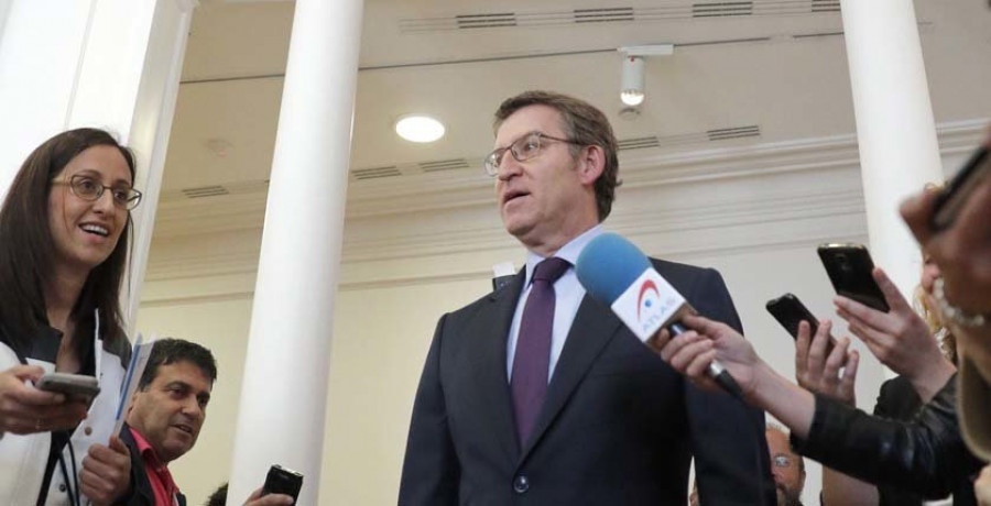 Feijóo da por hecho que Galicia cumplirá el objetivo de una tasa de paro del 10% en 2020 “si alguien no lo quiebra”