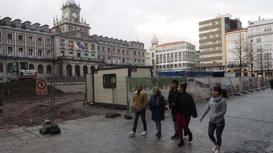 Los peatones podrán atravesar las calles de la plaza de Armas desde mañana