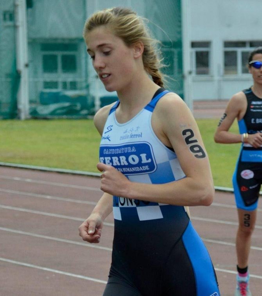 El calor mermó el rendimiento de una Melina Alonso muy retrasada