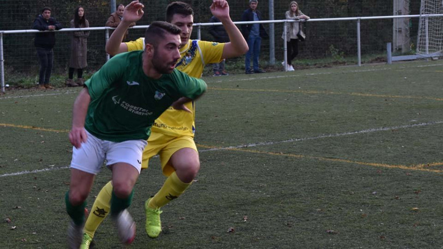 El Galicia de Mugardos sigue de segundo  con su goleada