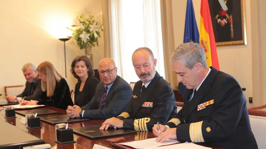 Navantia firma con Defensa la orden de ejecución de las fragatas F-110