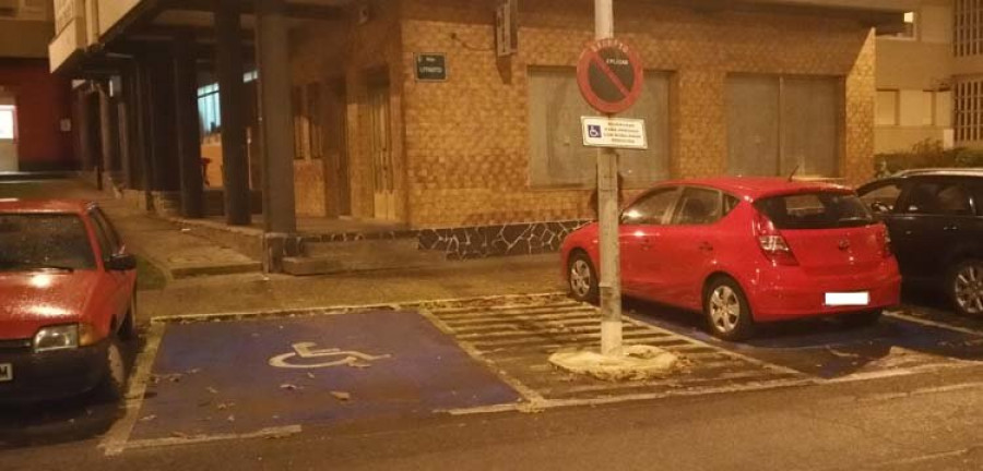 La ASCM denuncia el actual estado de las plazas de aparcamiento reservado