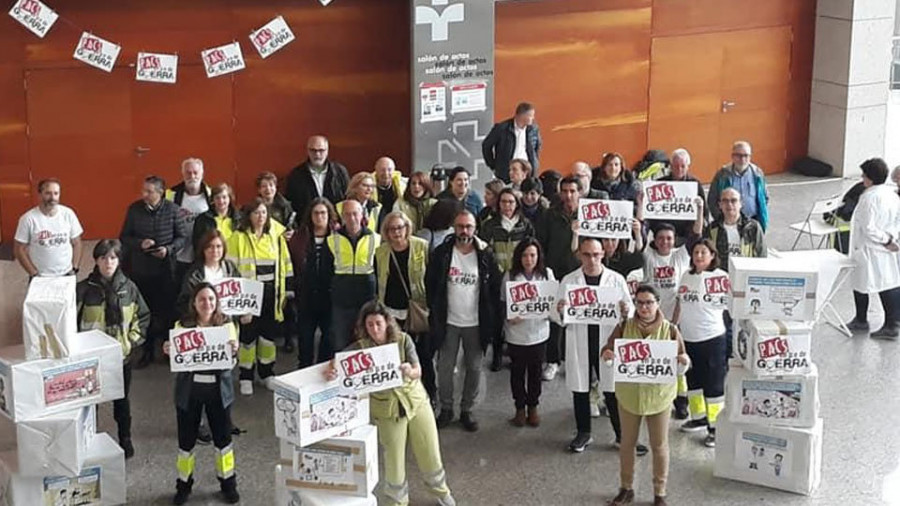 Los PAC de la comarca inician una huelga indefinida por la mejora asistencial y laboral