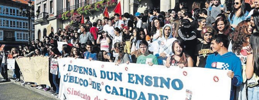 El Sindicato de Estudiantes llama a CCOO, UGT y Ceapa para que se convoque una nueva huelga general