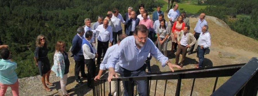 Rajoy diseña en Galicia la estrategia política del PP para el próximo curso