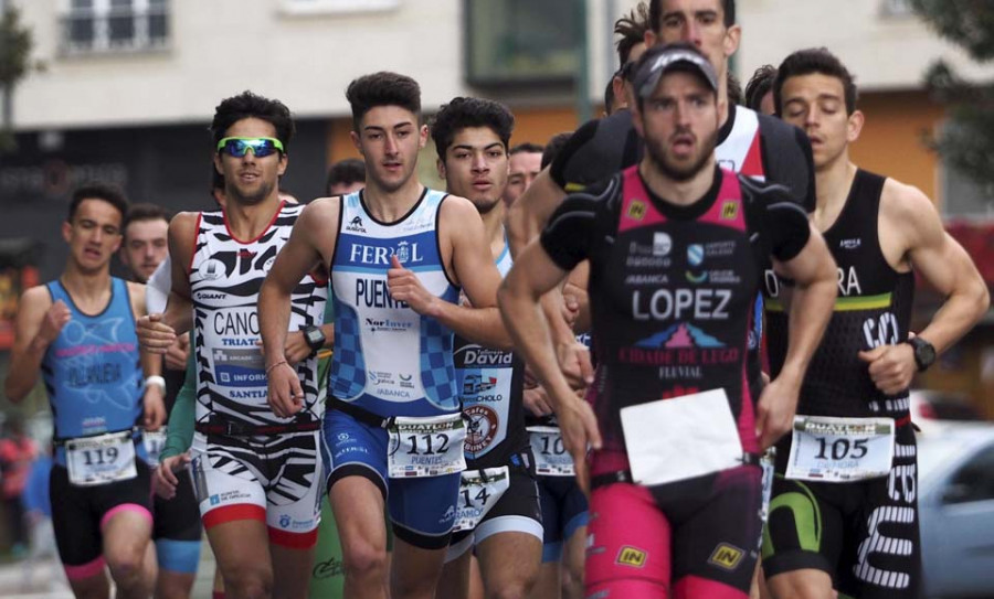 Narón acoge un esperado Autonómico de duatlón