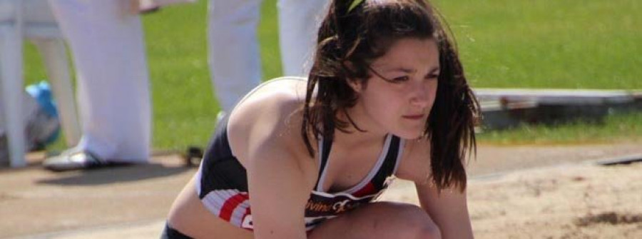 Saleta Fernández se cuelga el oro en la prueba de altura