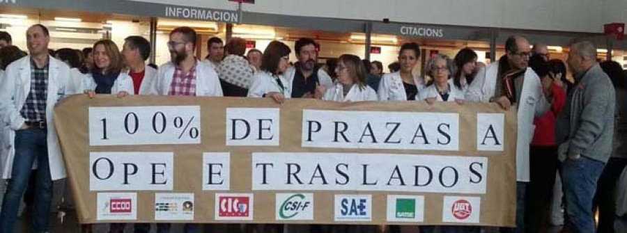 Los trabajadores del Marcide denuncian la escasez de plazas