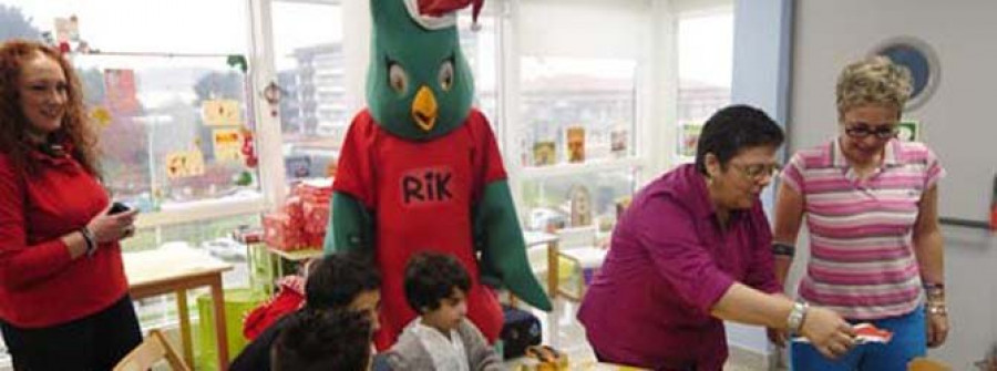 Los niños del Aula Hospitalaria celebraron la fiesta de Navidad