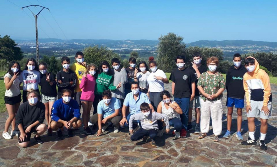 Narón clausura en Aldea Nova un programa de juventud e igualdad