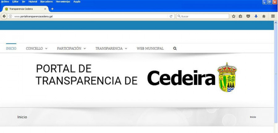 Cedeira reafirma su compromiso con la transparencia municipal