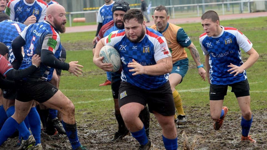 El Rugby Ferrol despide el año con un claro triunfo