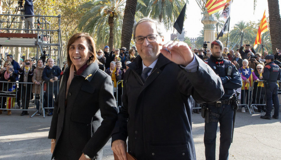 Torra recurre para que el tribunal eleve su causa a la justicia europea