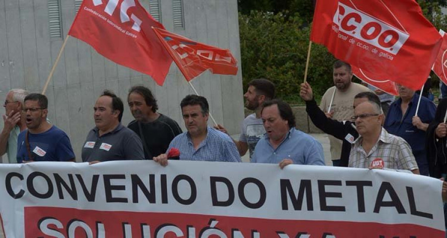 El preacuerdo del convenio del metal rompe de nuevo la unidad sindical en la comarca