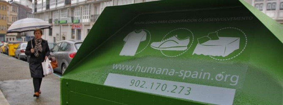 Humana recogió 94 toneladas de ropa usada para su reciclaje en 2014