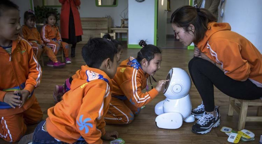 En China, los robots ya participan en la educación de los niños