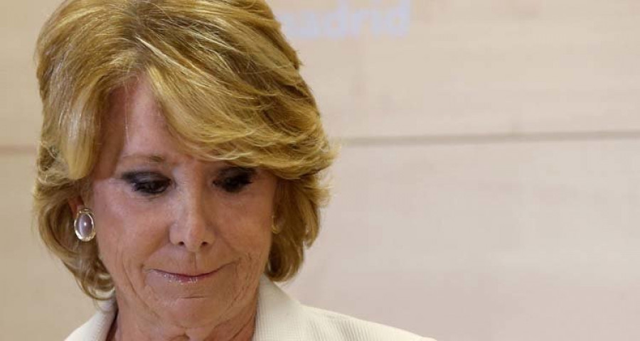 Aguirre dimite “engañada y traicionada” 
por González