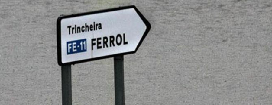 Las fuertes lluvias de ayer dejaron intransitables casi todos los viales de la comarca de Ferrol