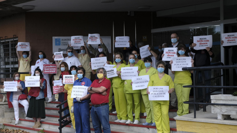 Los jubilados reclaman servicios de calidad ante los centros geriátricos