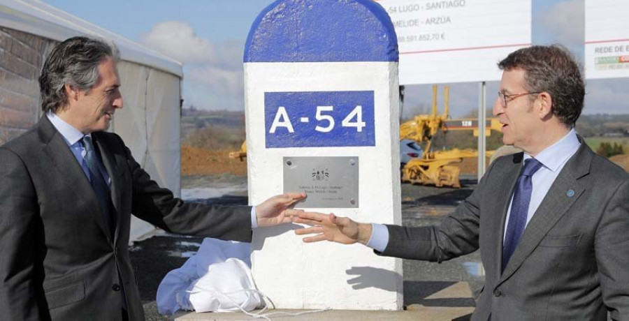 De la Serna y Feijóo destacan la vital importancia que tendrá la autovía Santiago-Lugo