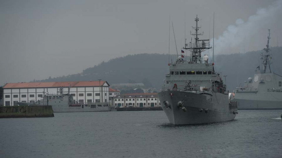 El “Centinela” participa en la recreación de la salida desde Galicia de la expedición Balmis