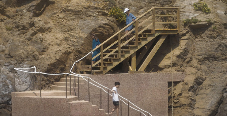 La ermita de Santa Comba recupera su acceso a tiempo para sus fiestas