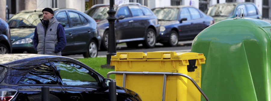 El reciclaje del vidrio aumenta en Ferrol pero aún está lejos de la media gallega