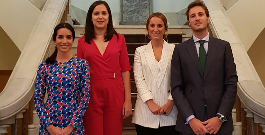 Un nuevo notario para Ferrol tomó posesión de su cargo en la sede colegial de A Coruña
