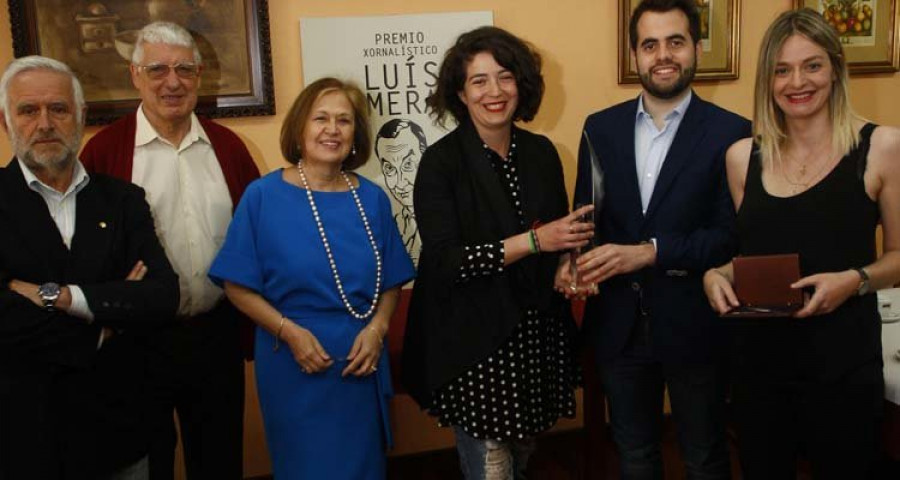 El Club de Prensa de Ferrol entregó ayer los premios “Luís Mera” de periodismo local