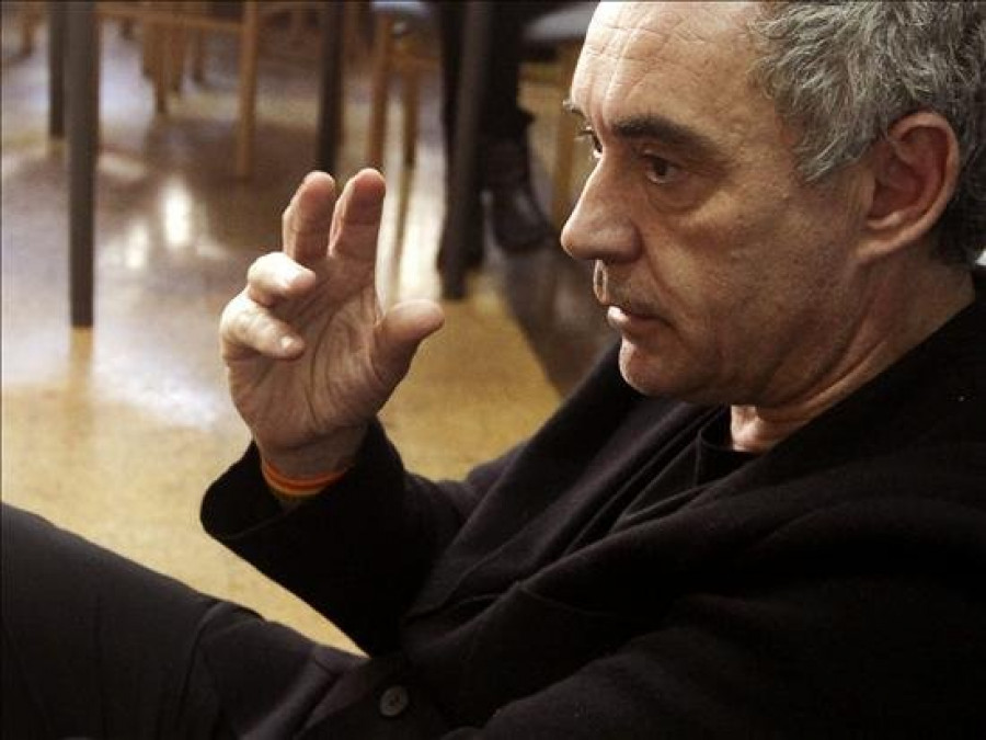 Ferran Adrià dice que En Elbulli "no hay fiestas ni tarjetas"; hay "rigor" en el gasto