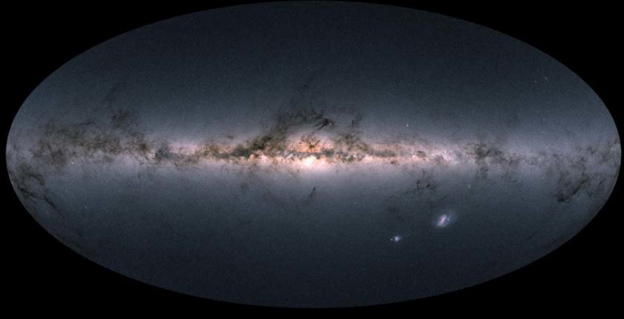 Crean mapas con los datos de 1.700 millones de estrellas