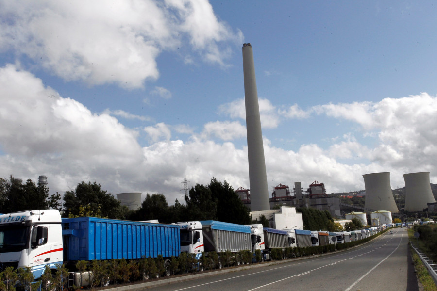 Movilización contra el cierre de Endesa en As Pontes