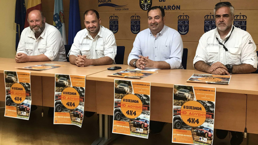 Narón y club NHD Adventure organizan una quedada con vehículos todoterreno