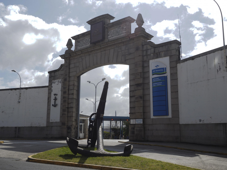 La plantilla de Navantia Ferrol no regresará al trabajo hasta que se levante el estado de alarma