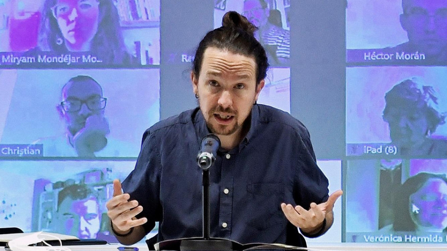 Pablo Iglesias marca como objetivo  para Podemos el  avanzar hacia una “nueva república”