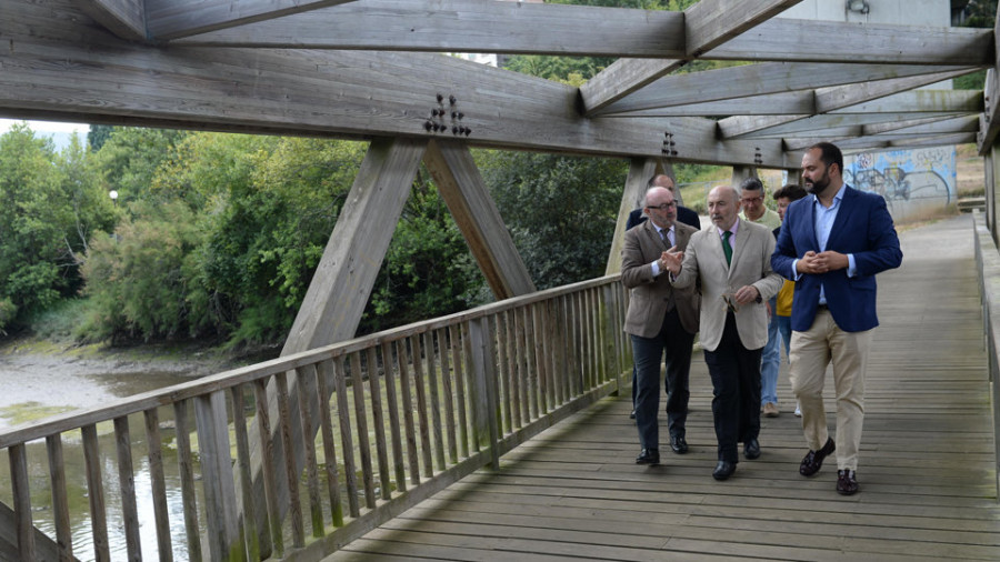 El Gobierno invertirá 60.000 euros en obras en el paseo de Pontedeume