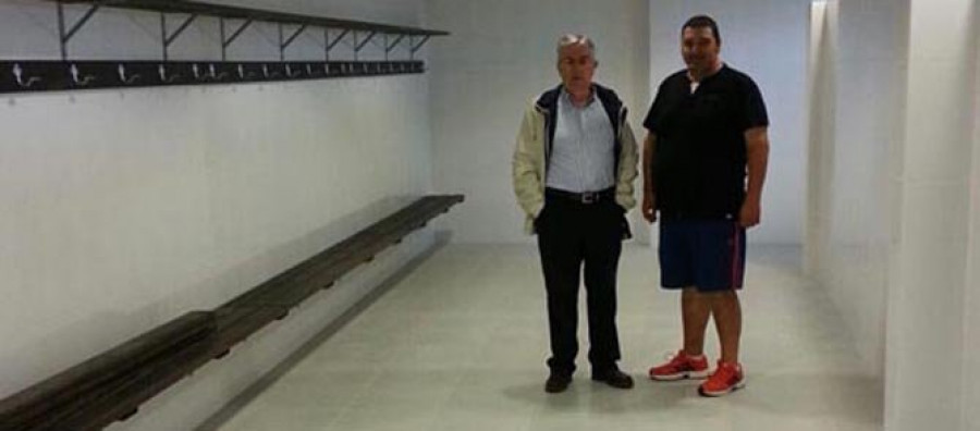CEDEIRA-El Concello renueva los vestuarios del campo de fútbol de O Beco