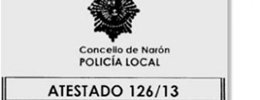 Un policía local de Ferrol se dio a la fuga en Narón tras provocar un accidente